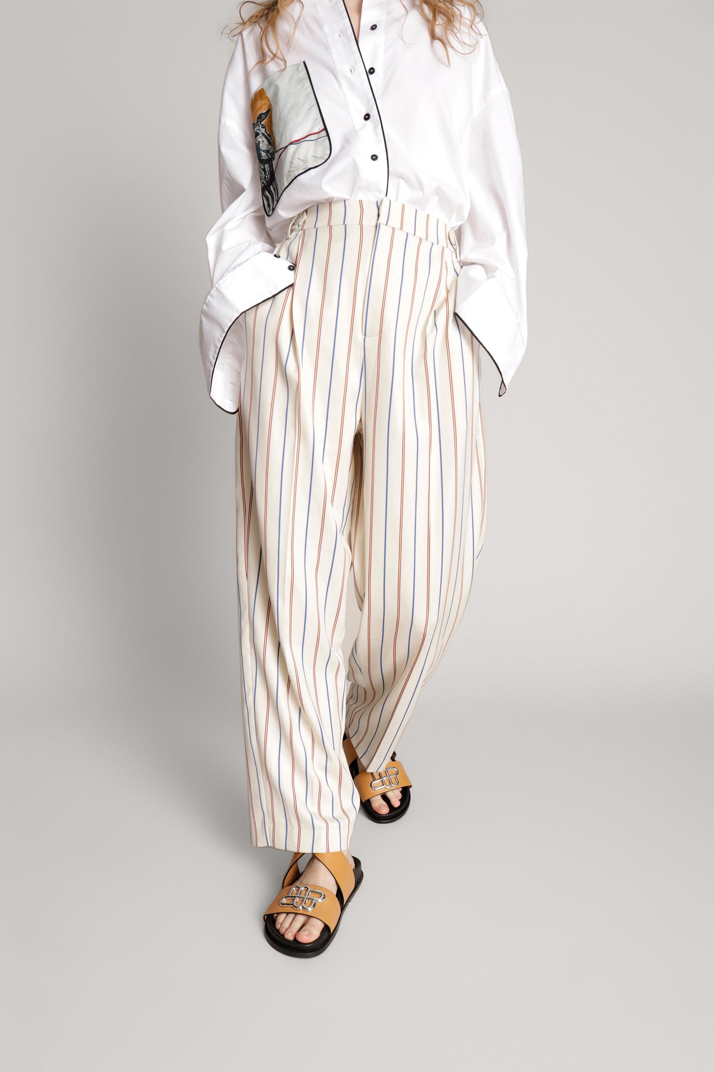 MONSOON PANTS - IVORY